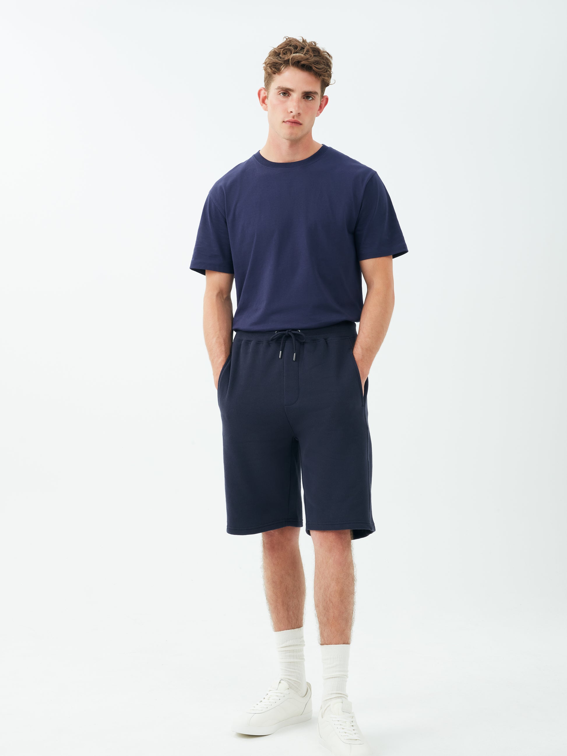 EP344 - Earth Positive® Raw Hem Sweat Shorts