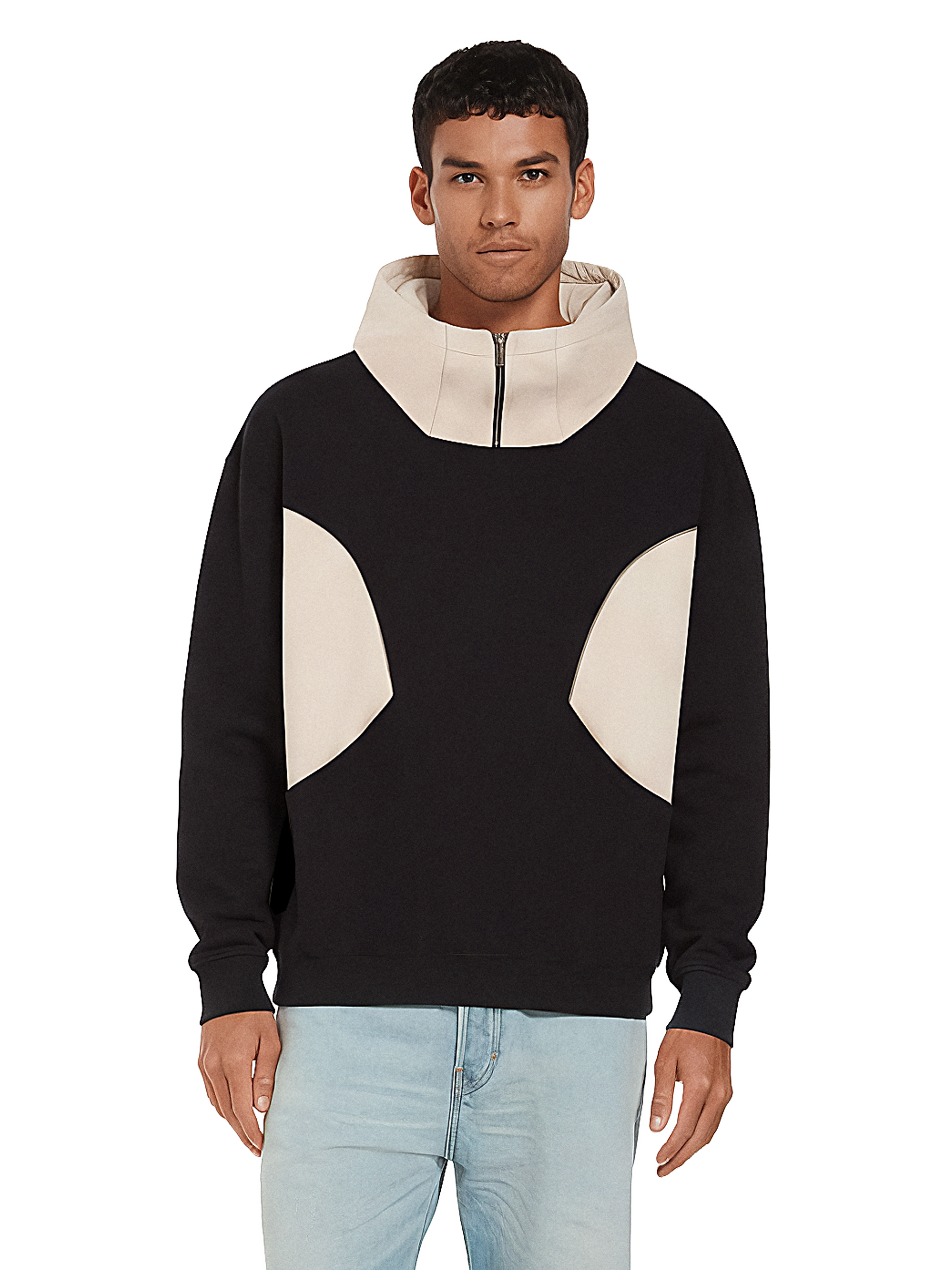 EP550 - Colour Panelled Hoodie