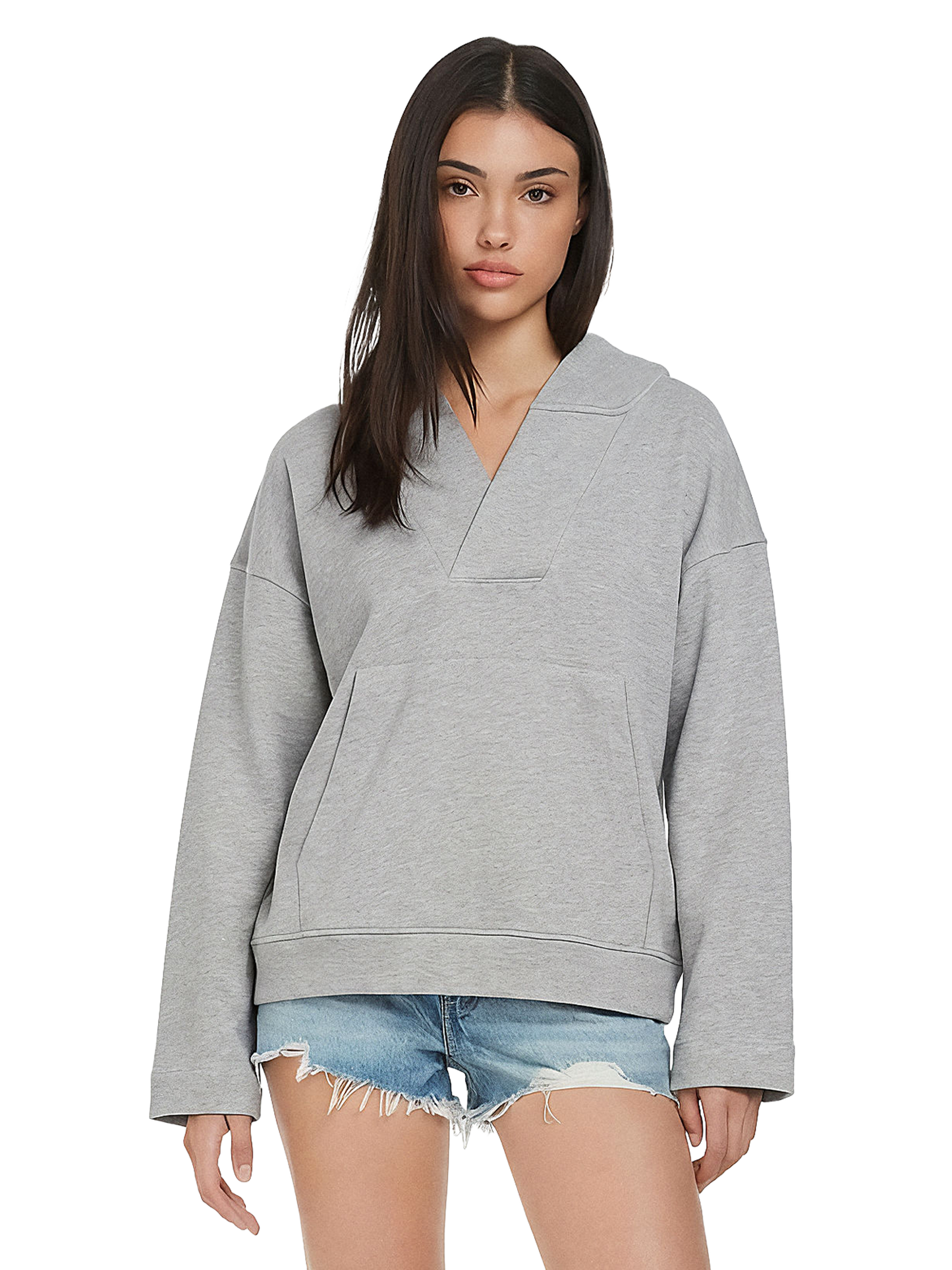 EP400 - Women's V-Neck Hoodie