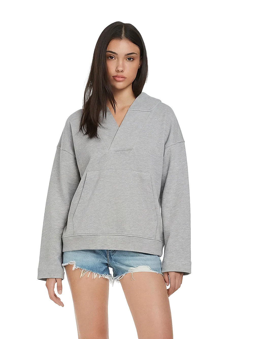 EP400 - Women's V-Neck Hoodie