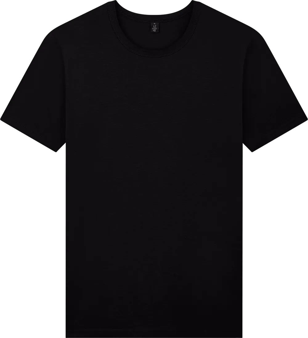BAM01-BL5 - Jersey T-shirt - Black
