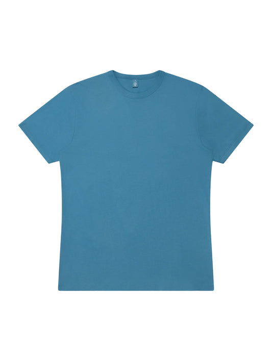 Bamboo Jersey T-shirt - Petrol Blue - L