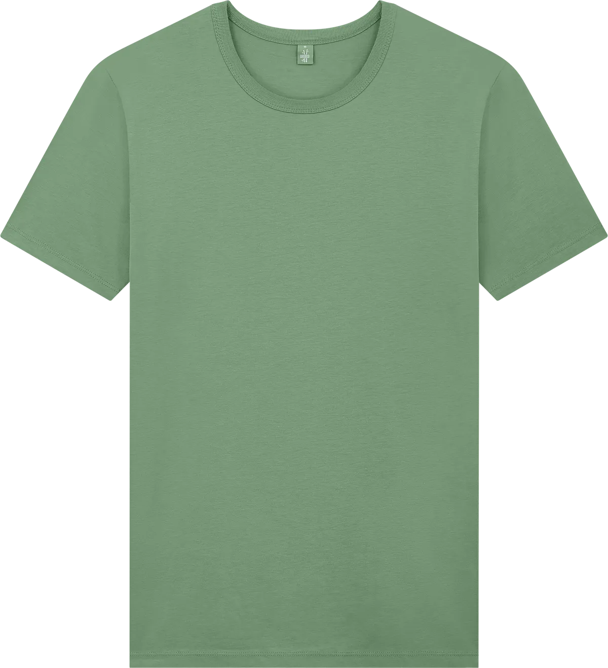 BAM01-BGR1 - Bamboo Jersey T-shirt - Bamboo Green