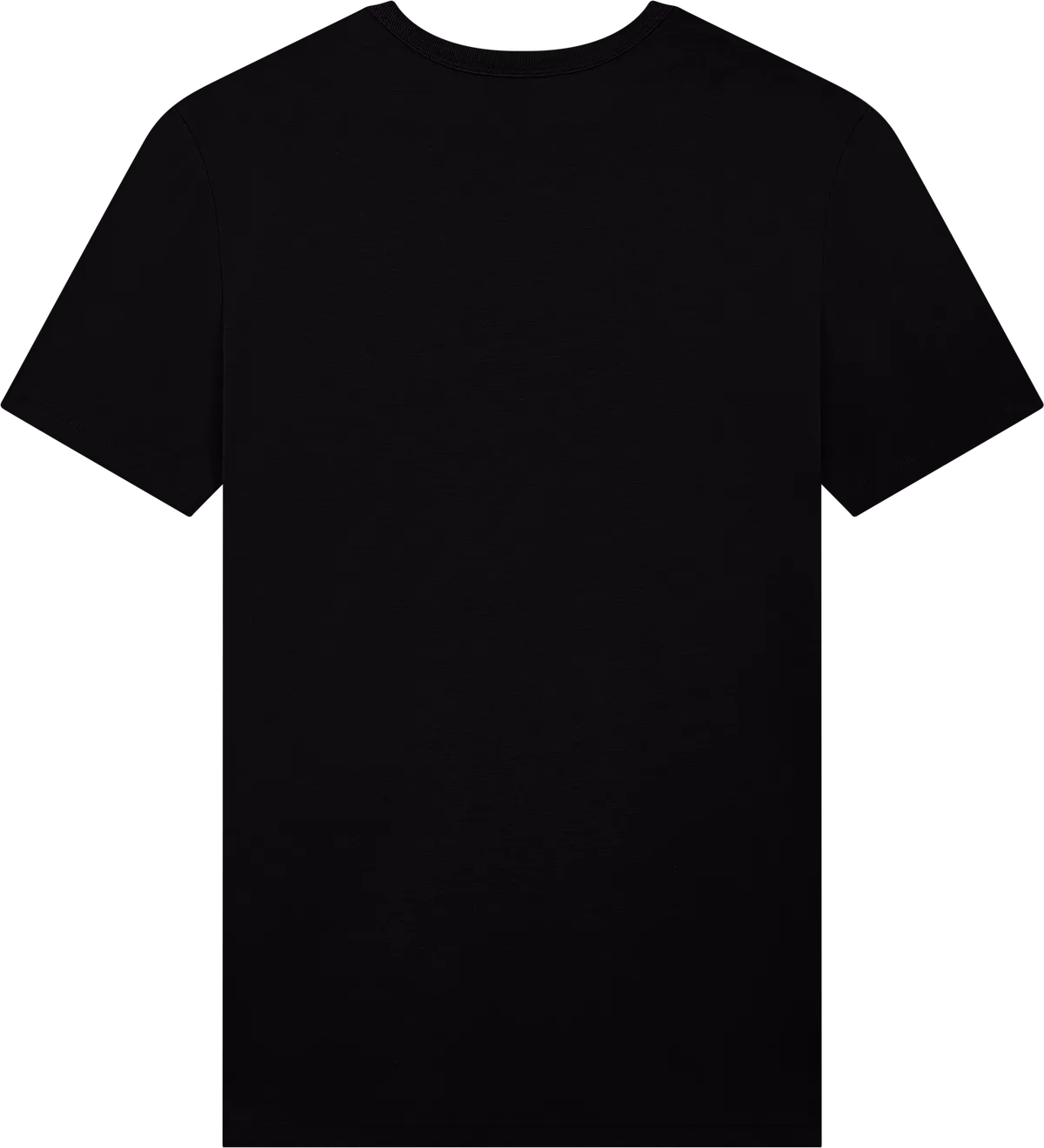 BAM01-BL5 - Bamboo Jersey T-shirt - Black