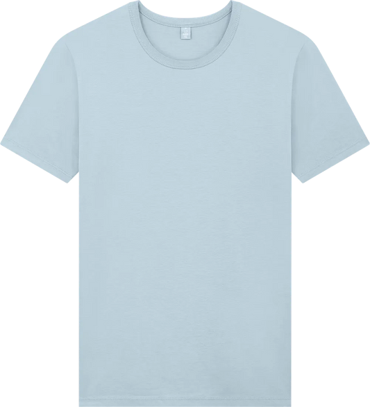 BAM01-PBL1 - Jersey T-shirt - Pastel Blue