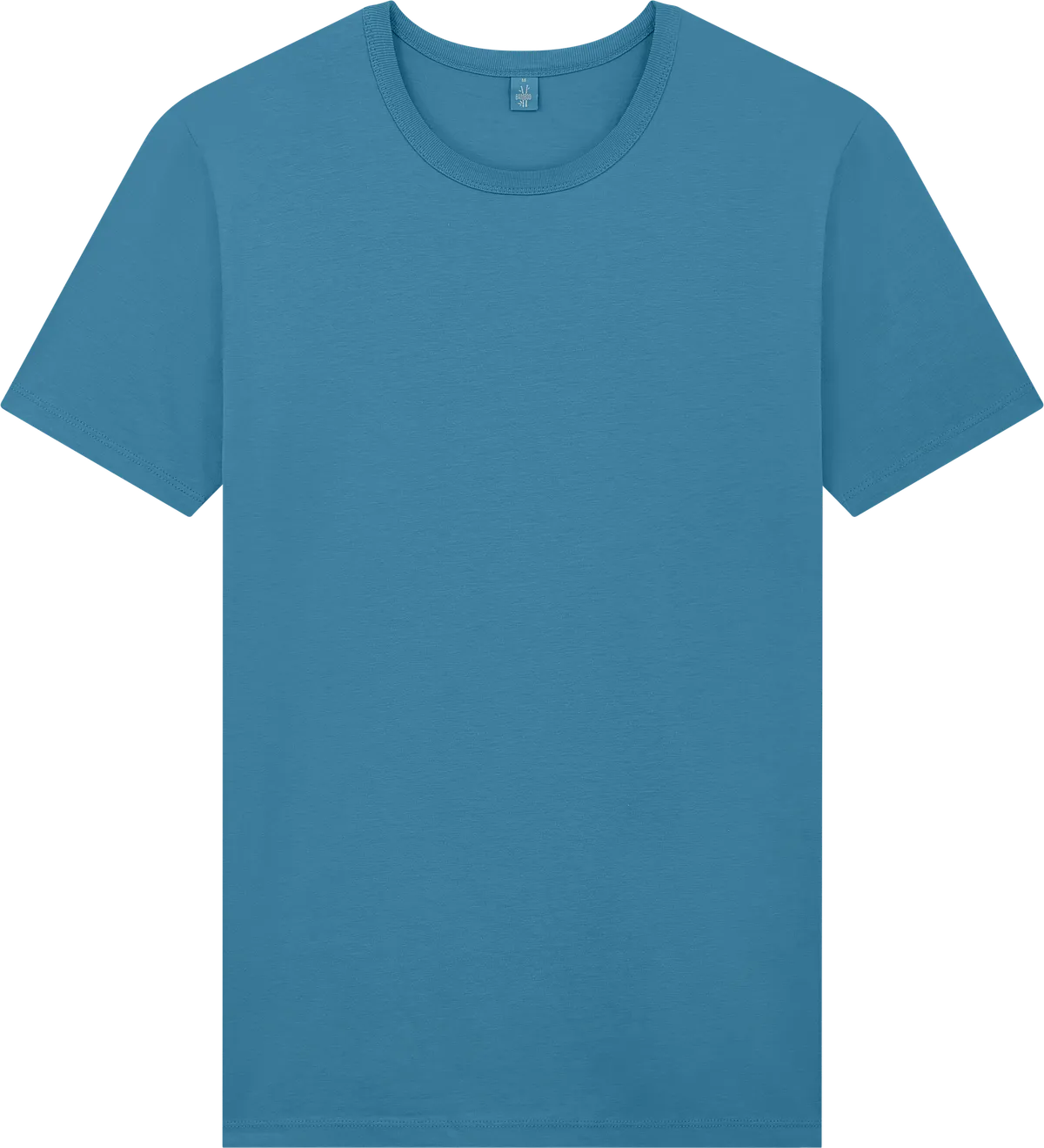 BAM01-PET2 - Bamboo Jersey T-shirt - Petrol Blue