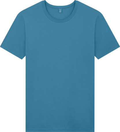 BAM01-PET2 - Bamboo Jersey T-shirt - Petrol Blue