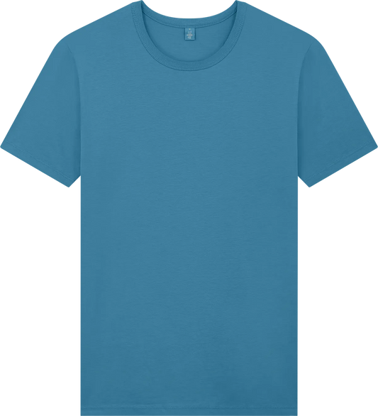 BAM01-PET4 - Bamboo Jersey T-shirt - Petrol Blue
