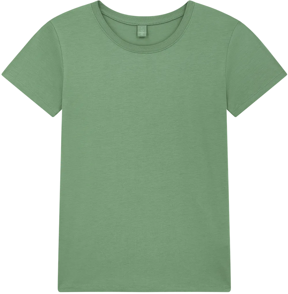 BAM02-BGR1 - Women's Jersey T-shirt - Bamboo Green