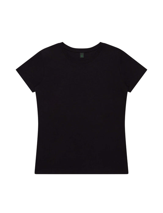 Bamboo Women's Jersey T-shirt - Black - L