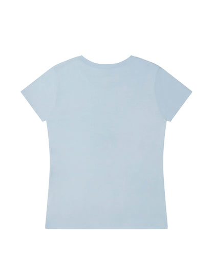 Bamboo Women's Jersey T-shirt - Pastel Blue - XL