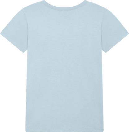 BAM02-PBL0 - Women's Jersey T-shirt - Pastel Blue