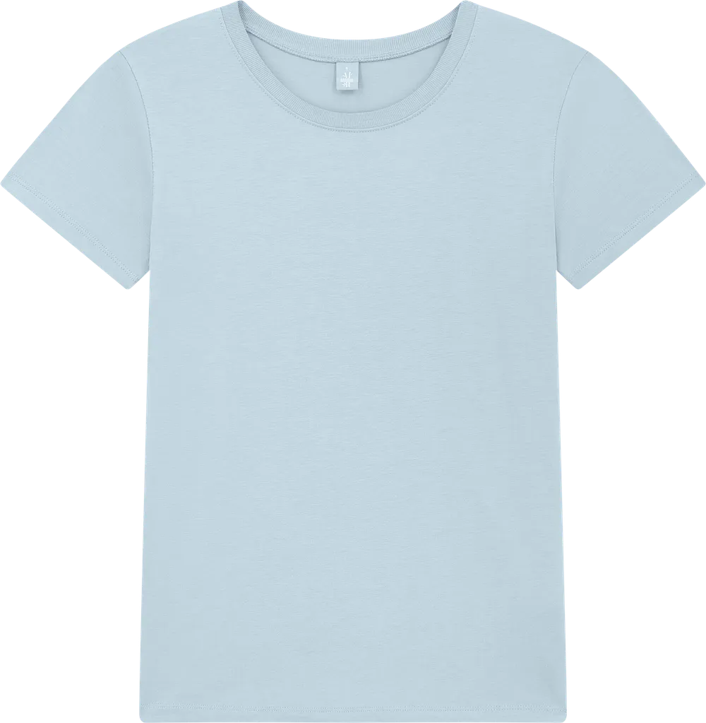 BAM02-PBL3 - Women's Jersey T-shirt - Pastel Blue