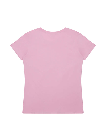 Bamboo Women's Jersey T-shirt - Pink - S