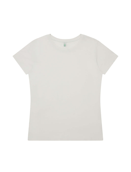 Bamboo Women's Jersey T-shirt - Warm White - S