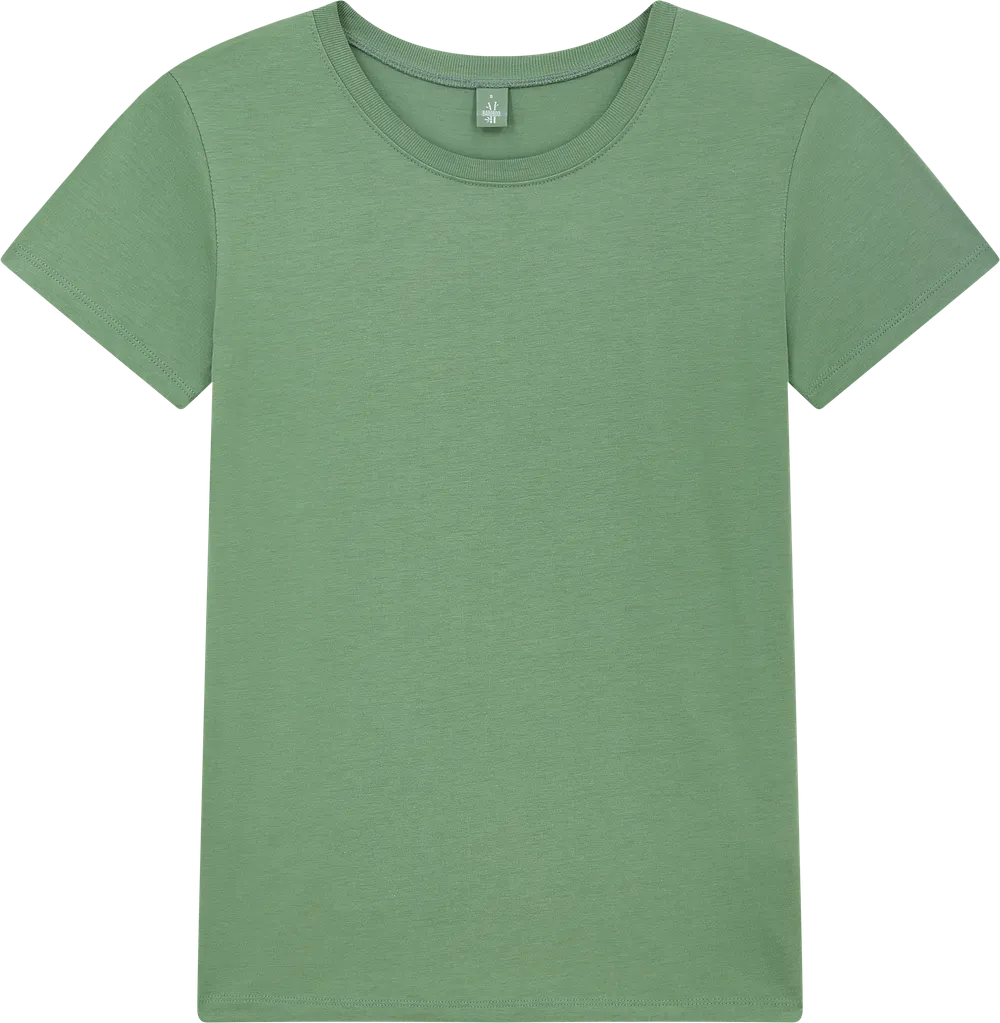 BAM02-BGR2 - Women's Jersey T-shirt - Bamboo Green