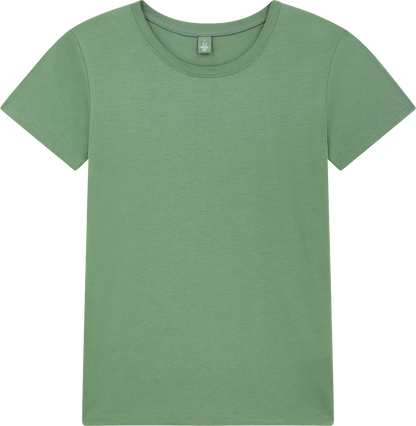 BAM02-BGR1 - Women's Jersey T-shirt - Bamboo Green