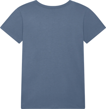 BAM02-CHGY0 - Bamboo Women's Jersey T-shirt - Charcoal Grey