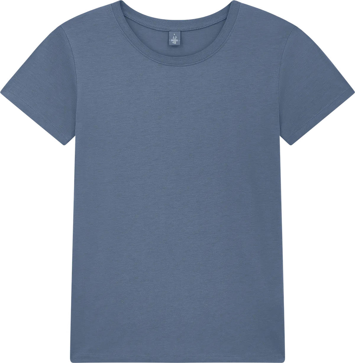 BAM02-CHGY4 - Bamboo Women's Jersey T-shirt - Charcoal Grey