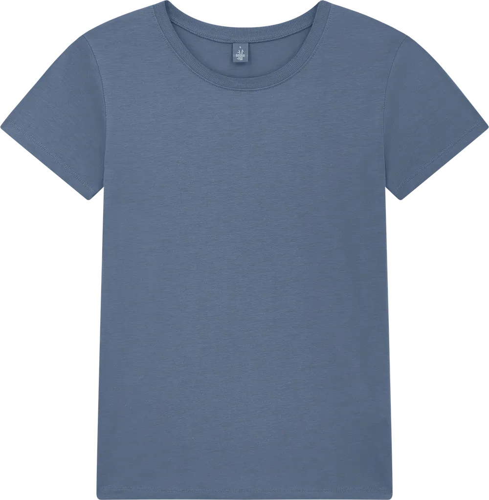 BAM02-CHGY4 - Women's Jersey T-shirt - Charcoal Grey