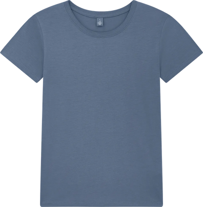 BAM02-CHGY1 - Women's Jersey T-shirt - Charcoal Grey