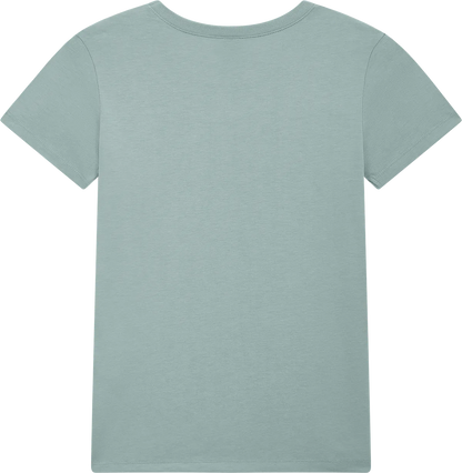 BAM02-LGY2 - Bamboo Women's Jersey T-shirt - Bamboo Light Grey