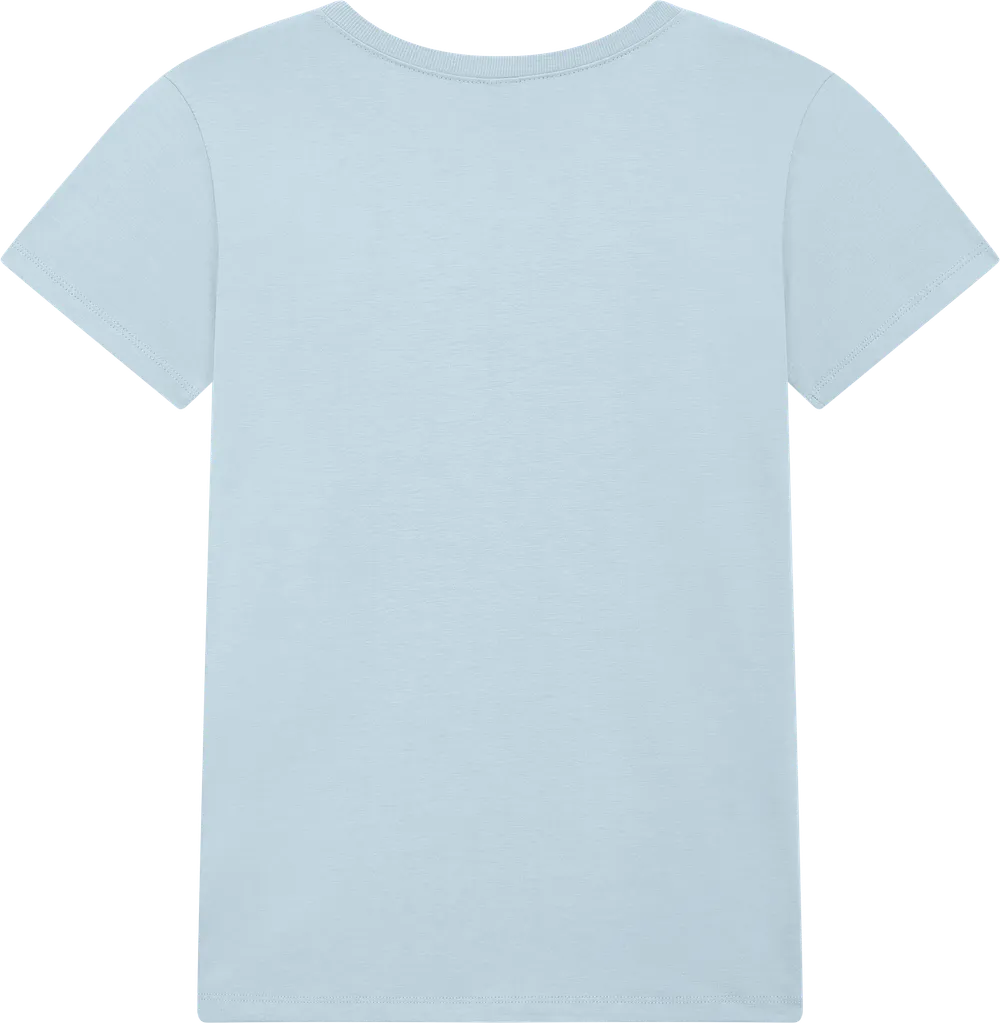 BAM02-PBL0 - Women's Jersey T-shirt - Pastel Blue
