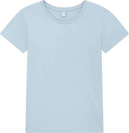 BAM02-PBL2 - Women's Jersey T-shirt - Pastel Blue