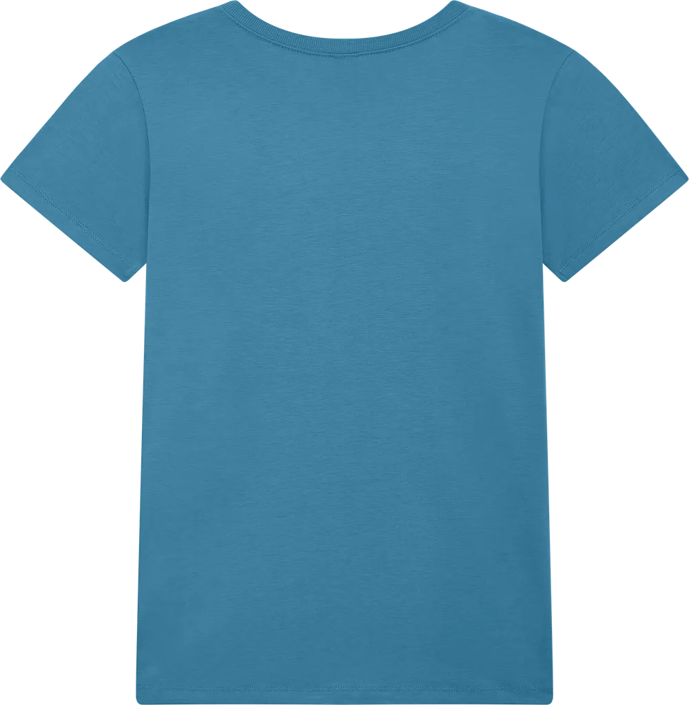 BAM02-PET4 - Women's Jersey T-shirt - Petrol Blue
