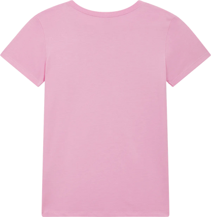 BAM02-PINK2 - Bamboo Women's Jersey T-shirt - Pink