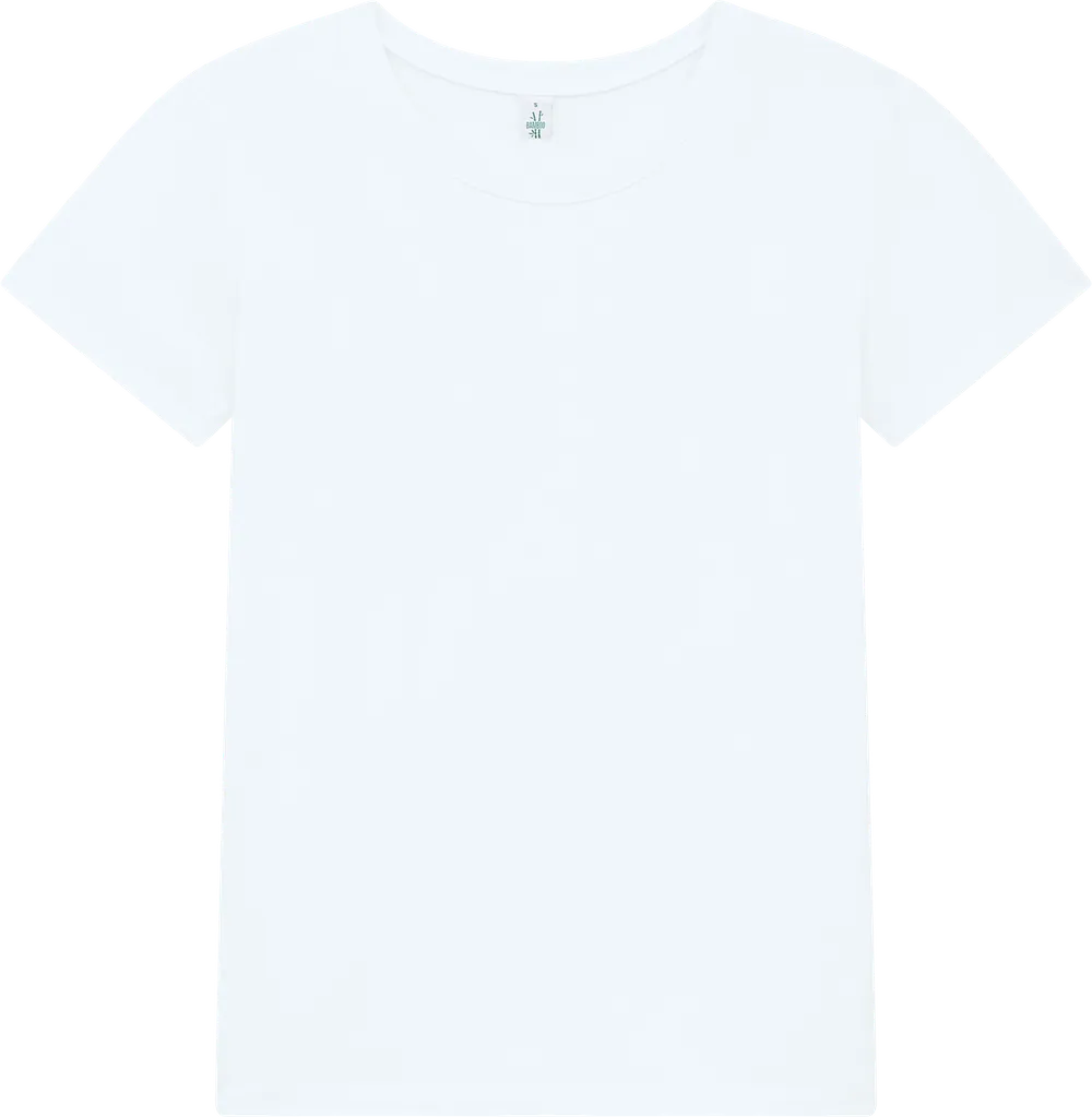 BAM02-WH0 - Women's Jersey T-shirt - White