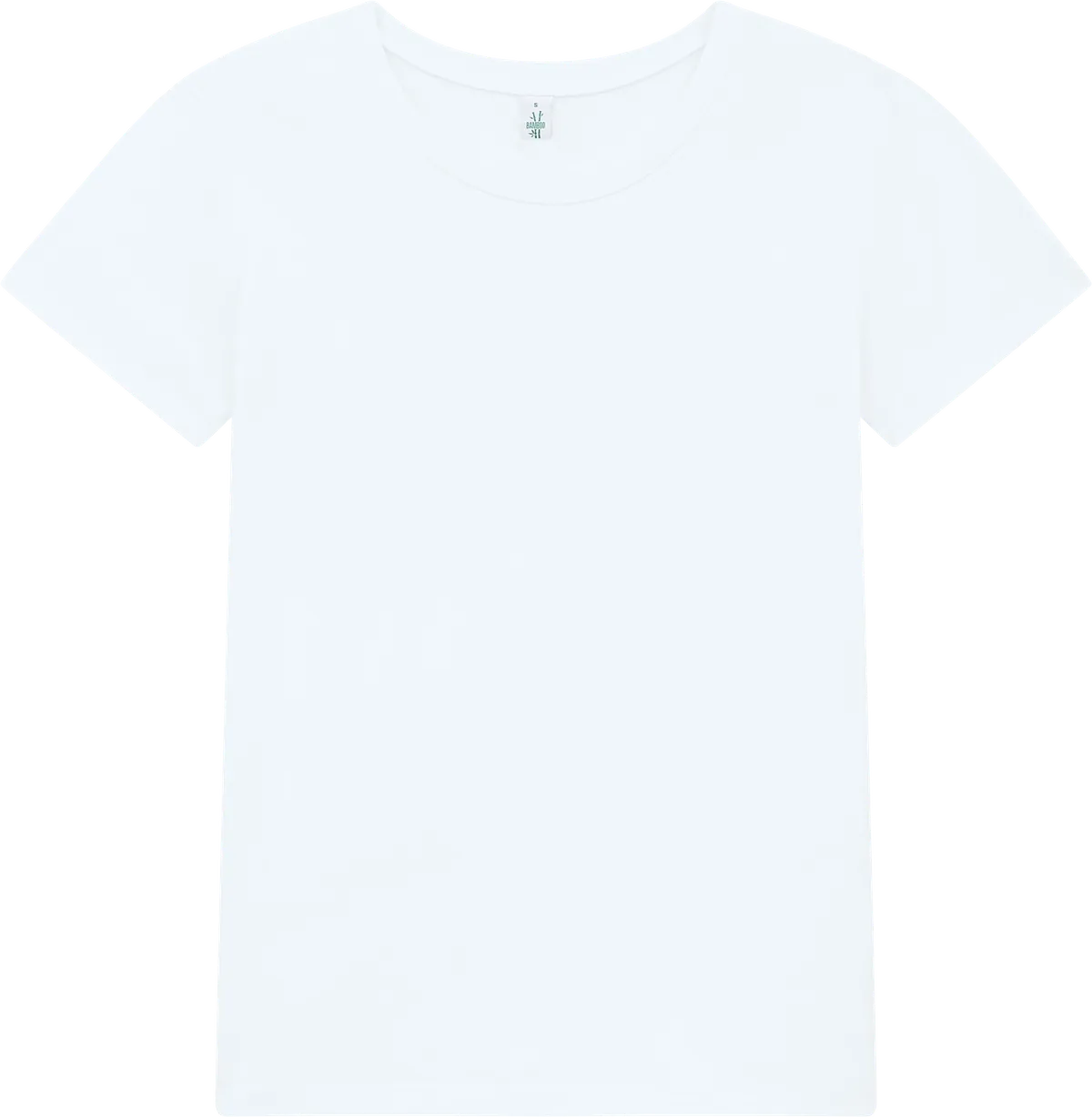 BAM02-WH1 - Bamboo Women's Jersey T-shirt - White