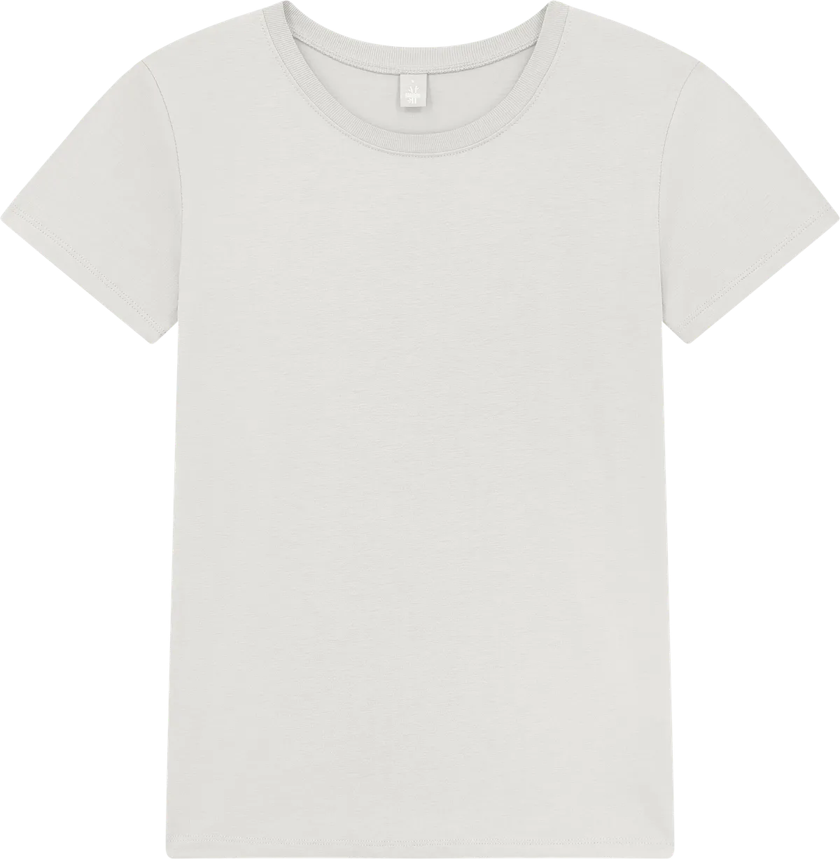 BAM02-WWH3 - Bamboo Women's Jersey T-shirt - Warm White