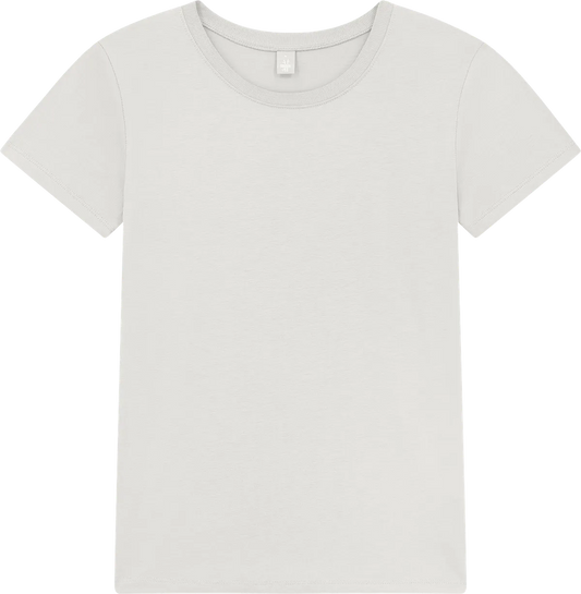 BAM02-WWH4 - Bamboo Women's Jersey T-shirt - Warm White