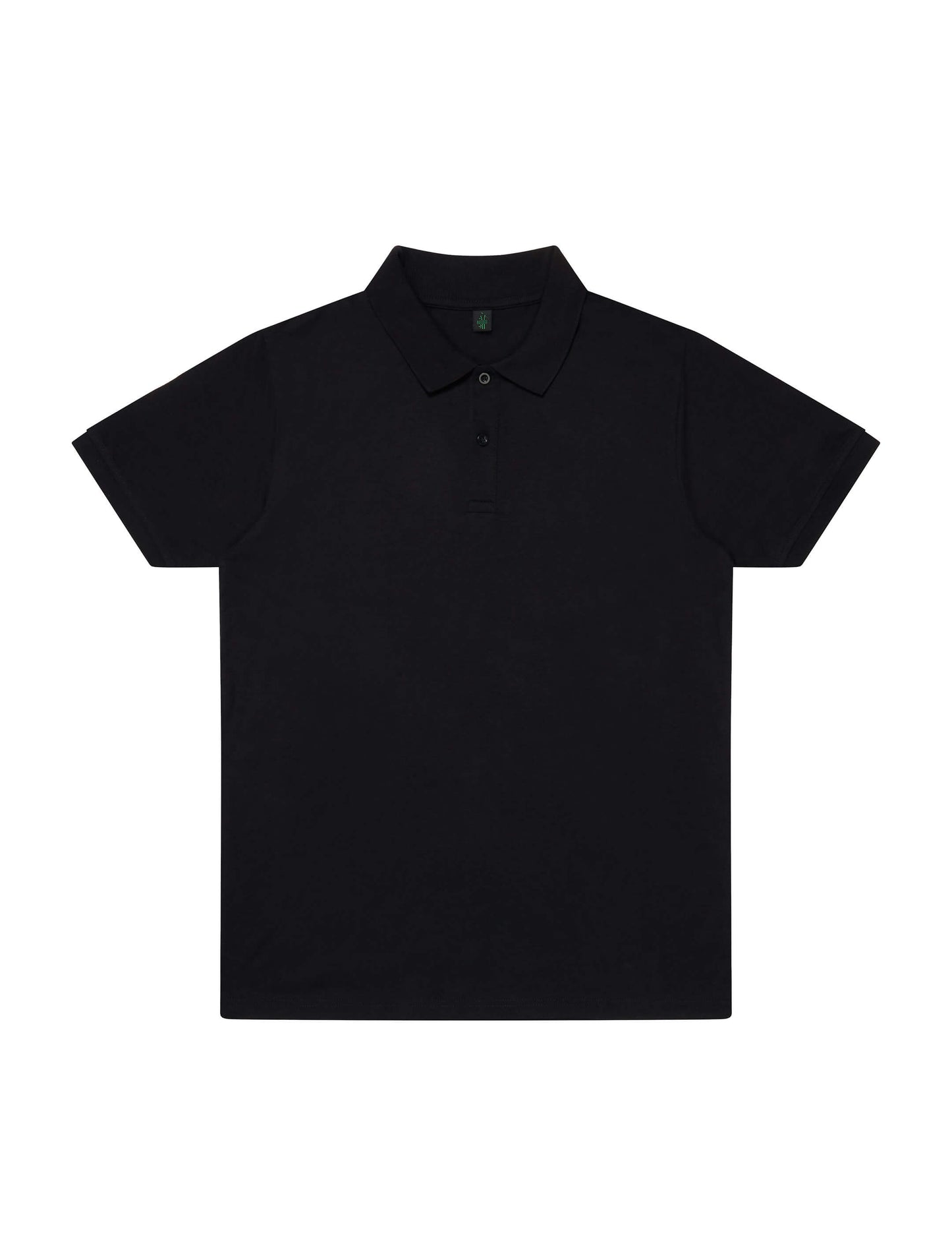 Bamboo Jersey Polo Shirt - Black - 2XL