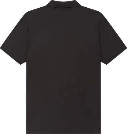 BAM03-BL0 - Bamboo Jersey Polo Shirt - Black