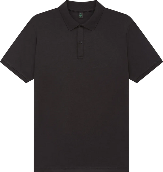 BAM03-BL1 - Jersey Polo Shirt - Black