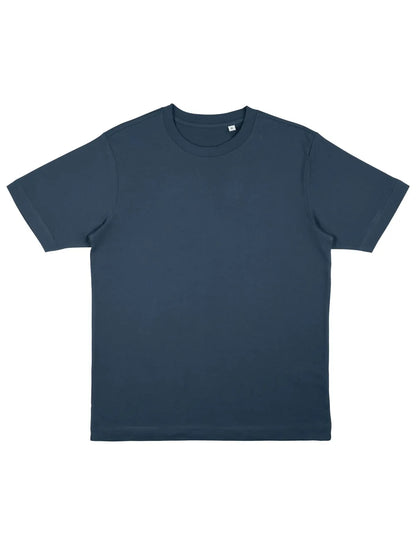 COR19-DE2 - Oversized Jersey T-shirt - Denim Blue