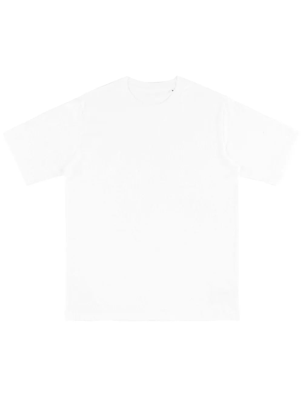 COR19-WH4 - Oversized Jersey T-shirt - White