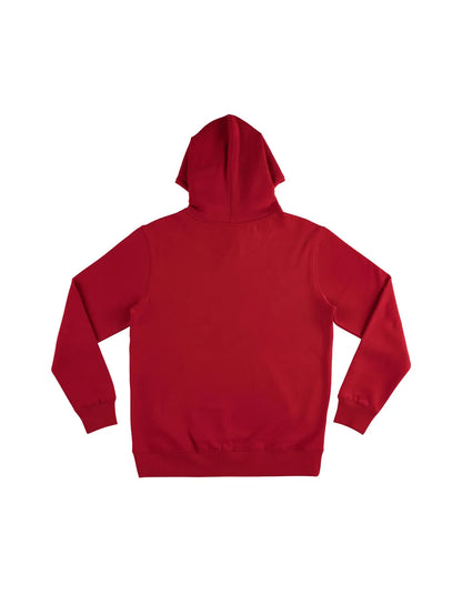 COR51P-RE0 - Heavy Pullover Hoodie - Red