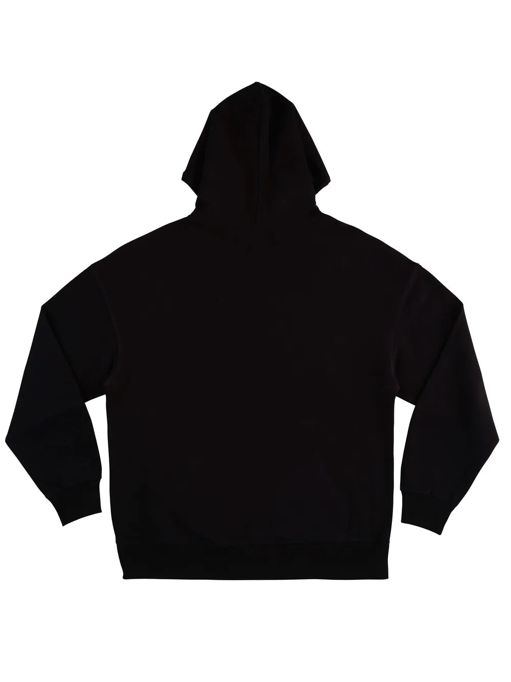 COR52P-BL3 - Oversized Heavy Pullover Hoodie - Black
