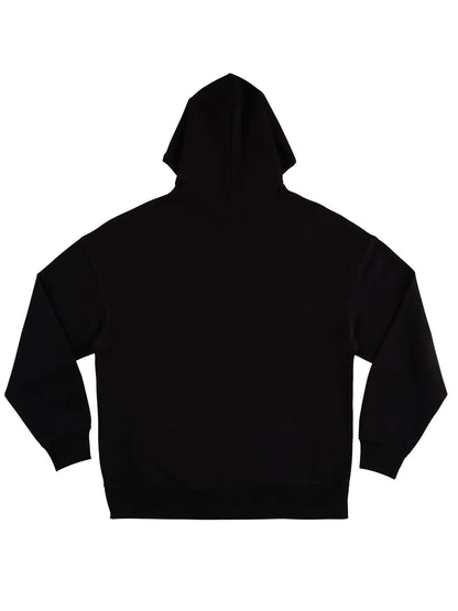 COR52P-BL2 - Oversized Heavy Pullover Hoodie - Black