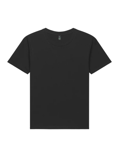 EP002-BL00 - Women's Premium Jersey T-shirt - Black