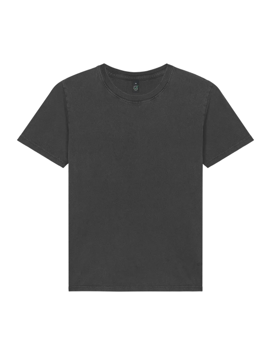EP002-SBL4 - Women's Premium Jersey T-shirt - Stone Washed Black