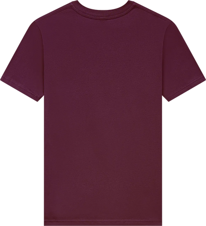 EP01-BU4 - Jersey T-shirt - Burgundy