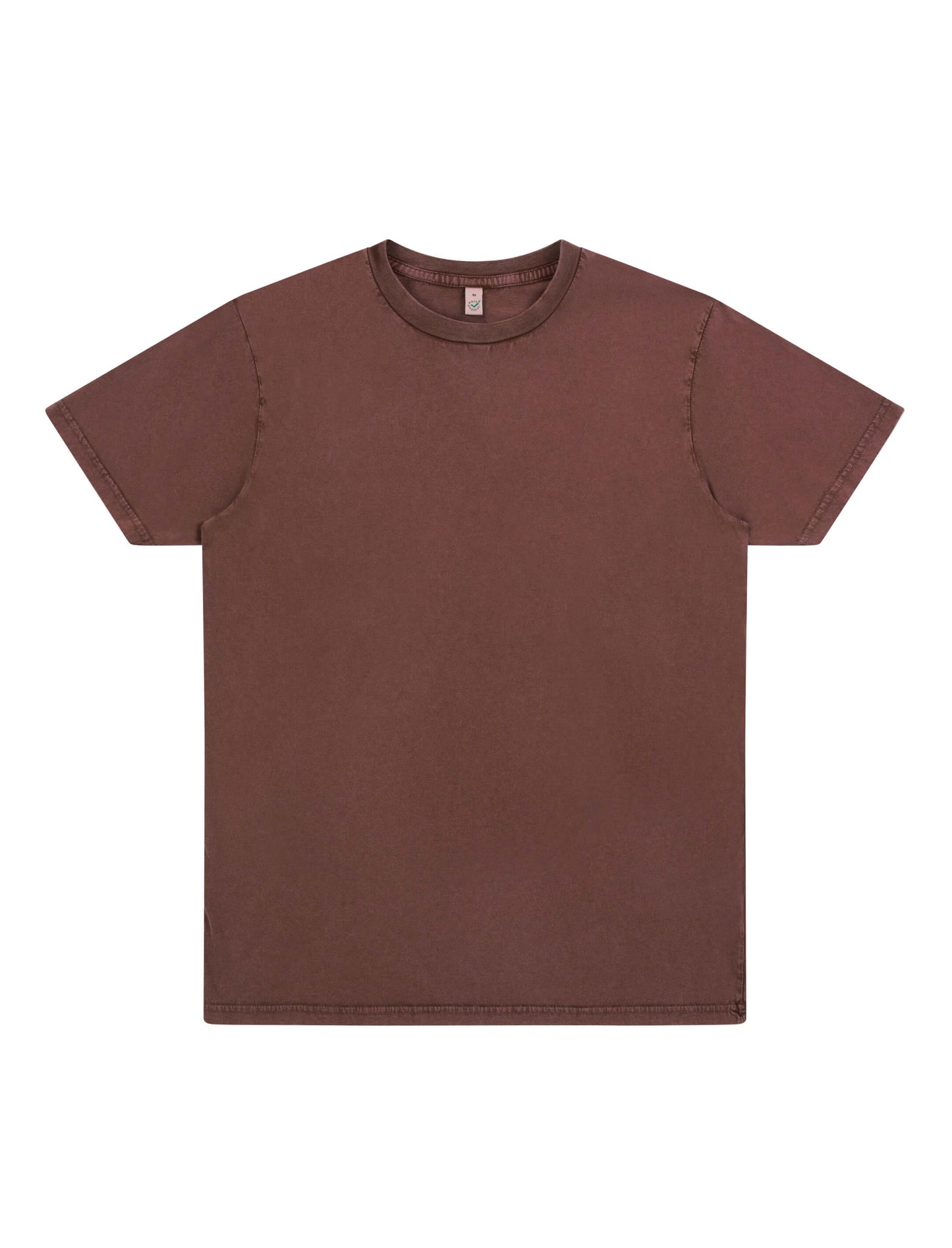 Earth Positive® Jersey T-shirt - Stone Washed Burgundy - XS