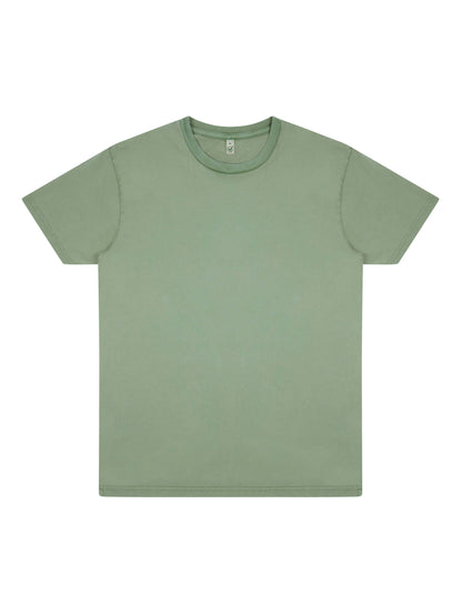 Earth Positive® Jersey T-shirt - Stone Washed Sage Green - L