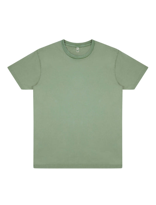 Earth Positive® Jersey T-shirt - Stone Washed Sage Green - L