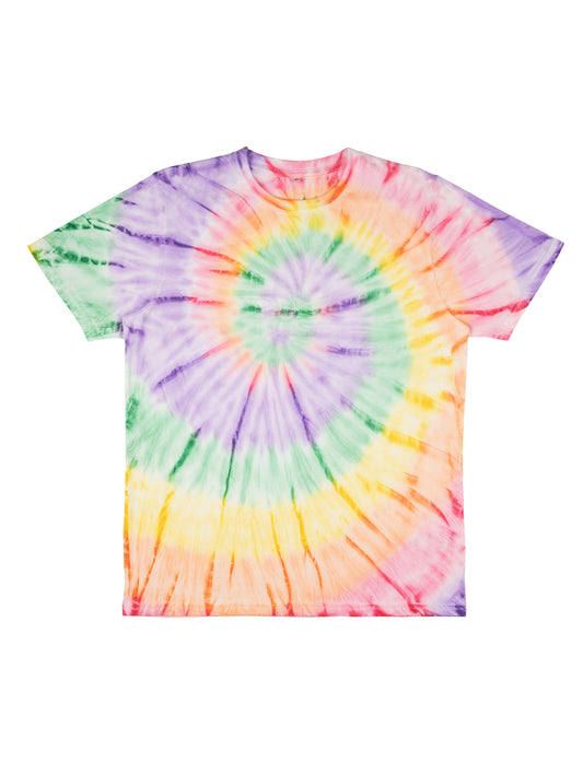 Earth Positive® Jersey T-shirt - Tie Dye Rainbow - M