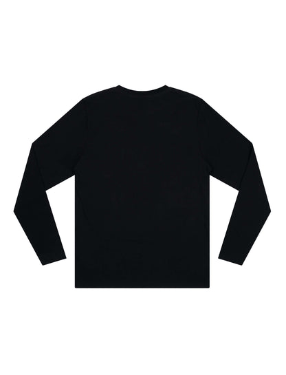 Earth Positive® Long Sleeve T-shirt - Black - M